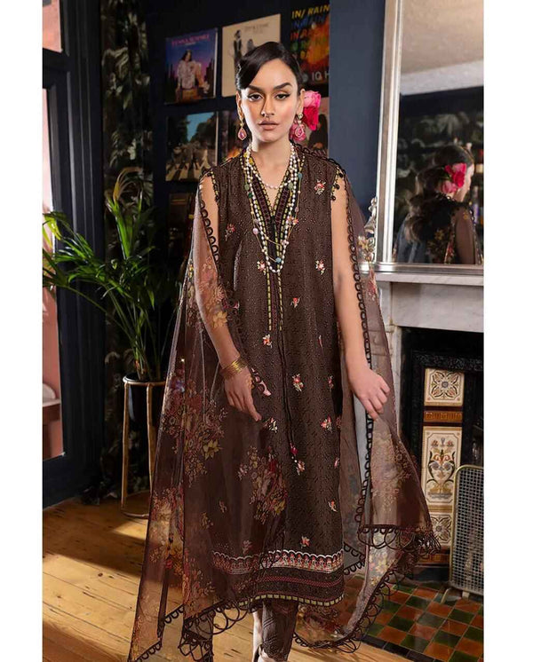 SUMMER COLLECTION Sobia Nazir 2025 LUXURY BROWN
